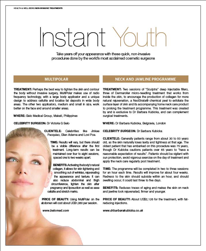Inspire Travel: Instant Youth, World’s Most Acclaimed Cosmetic Surgeons